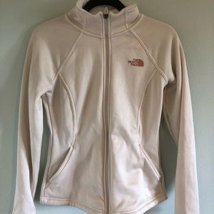 NorthFace Fleece Lined White Jacket